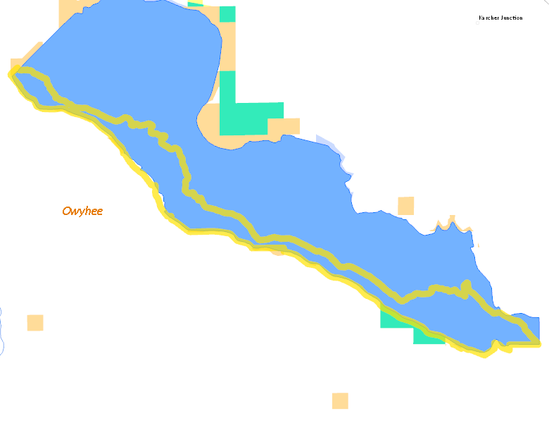 Map of Hunt Area