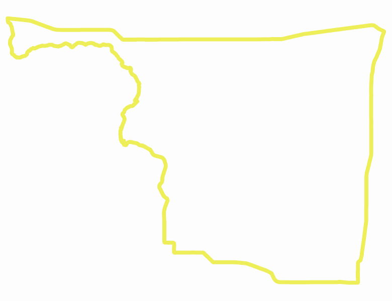 Map of Hunt Area